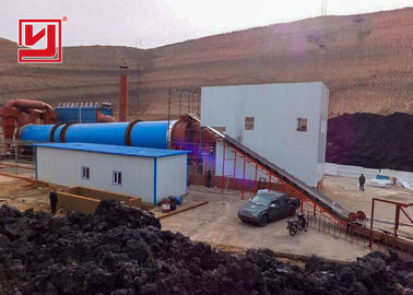 Fly Ash Single Rotary Dryer Machine Big Capacity 10-18t/h Custom Designed